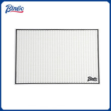 Bincoo Espresso Coffee Tamper Mat PVC Tamping Holder Anti-Skid Coffee Bar Mat for Delonghi Breville Portafilter Barista Tools