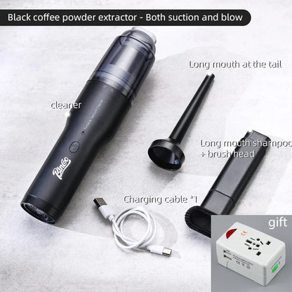 Bincoo Coffee Powder Machine Coffee Extractor Vacuum Cleaner Desktop Cleaning Small Wireless Charging Powder Extractor Barista
