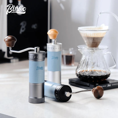 Bincoo SM12 Coffee Grinder External Adjustment Steel Core Manual Coffee Bean Grinder