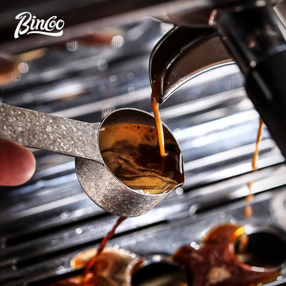 Bincoo Pure Titanium Coffee Measuring Spoon for Baking Home Use,Coffee Bean Scoop Gram Scale for Ground Coffee Specialty Tool