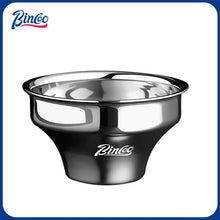 Bincoo 58mm Stainless Steel Stepped Filter Basket – Bottomless Portafilter Precision Bowl, Pressurized Espresso Extraction