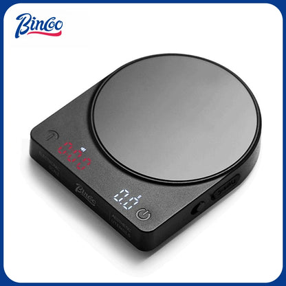 BINCOO Coffee Digital Scale Smart Scale for Weighing Espresso Beans Mini Portable Scale Accessories, Precise Home & Cafe Use