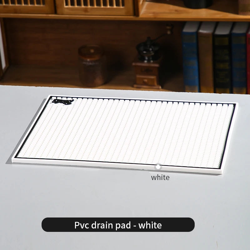 Bincoo Espresso Coffee Tamper Mat PVC Tamping Holder Anti-Skid Coffee Bar Mat for Delonghi Breville Portafilter Barista Tools