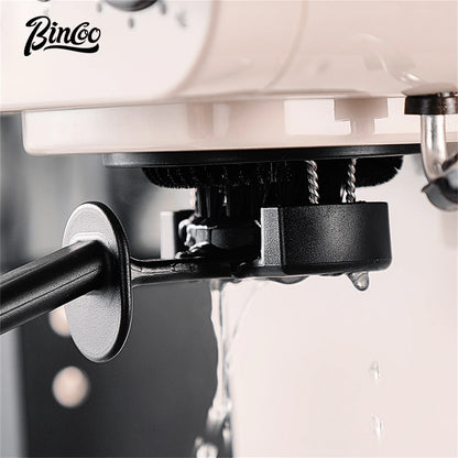 Bincoo 1Pc 51mm/58mm Coffee Machine Brewing Head Clean Brush Removable Coffee Maker Cleaning Brush Tool for Coffee Grinder