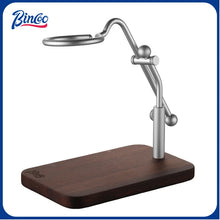 Bincoo GYKF2145 Portable Coffee Drip Holder Adjustable Aluminum Dripper Holder Italian Espresso Machine Bracket, Lightweight Drip Holder