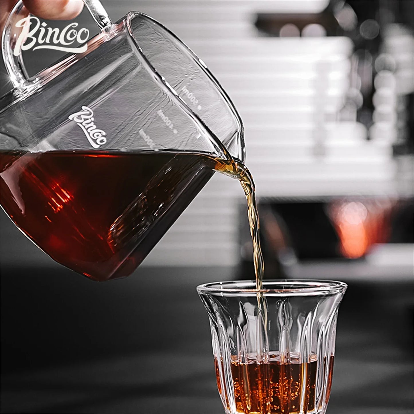 Bincoo 500ml Pour Over Coffee Dripper Coffee Pot Set Espresso Kettle Brewing Cup Octagonal Coffee Pot Funnel Set With Grinder