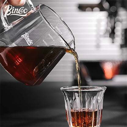 Bincoo 500ml Pour Over Coffee Dripper Coffee Pot Set Espresso Kettle Brewing Cup Octagonal Coffee Pot Funnel Set With Grinder