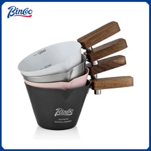 Bincoo 120mL Measuring Cup With Coffee Scale Stainless steel Coffee Extract Cup Italian Espresso Coffee Ounce Milk Cup