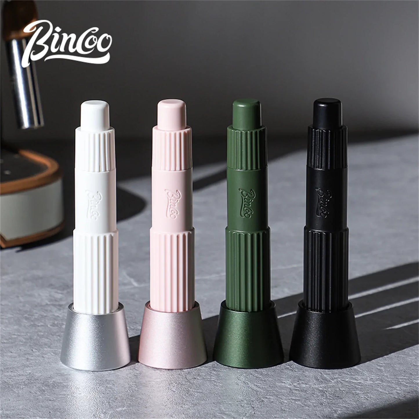 Bincoo Professional Coffee WDT Tool, Magnetic Telescopic Stirrer, Espresso Distribution Needle for Home & Cafe