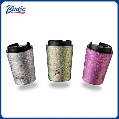 Bincoo 240ML Coffee Cup Pure Titanium Material High And Low Temperature Resistance Portable Office Car Leak Proof Coffee Cups