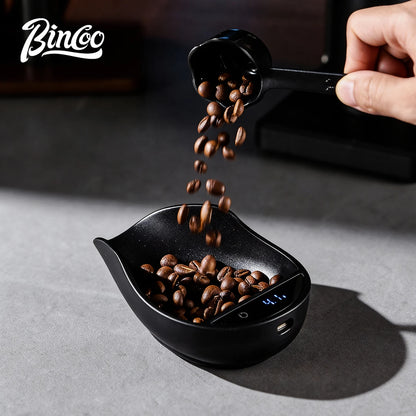 Bincoo Bowl Coffee Scale Digital Food Weighing – Kitchen Food Scale Ideal for Beans, Cereal& Snacks