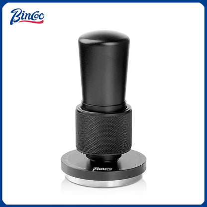 Bincoo Professional 30LB Constant-Pressure Coffee Tamper Aluminum Base Fits 51/58mm Portafilters Distributor Espresso Tool