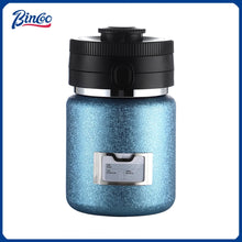 Bincoo 1000ML Stainless Steel Sealed Coffee Canister Vacuum Coffee Beans Bags Storage Camping Airtight Container For Food Fresh
