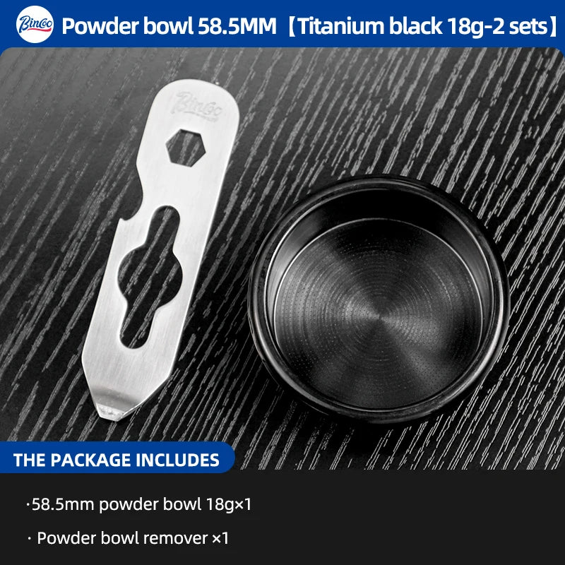 BINCOO High Precision Extraction Matrix Basket Filter,Micro Sieve Filter Basket Stainless Steel Portafilter Basket for 51/58.5mm