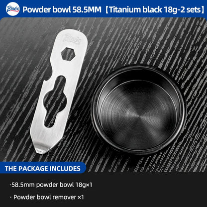 BINCOO High Precision Extraction Matrix Basket Filter,Micro Sieve Filter Basket Stainless Steel Portafilter Basket for 51/58.5mm