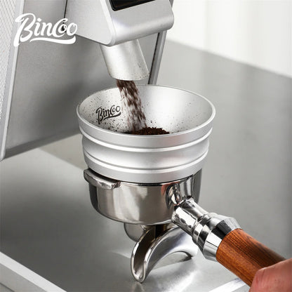 Bincoo Coffee Dosing Ring Magnetic High 3.2cm Espresso Funnel 51mm 58mm For Delonghi Breville Portafilter Home Barista Tools