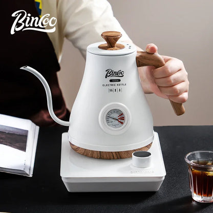 Bincoo Hand Brewed Coffee Pot Intelligent Temperature Control Electric Kettle Kettle Constant Household Coffee Tool 220V 800W 1L