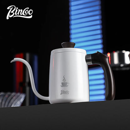 Bincoo Pour Over Coffee Kettle Gooseneck Stainless Steel Drip Kettle 350ml Long Spout Water Pot for Hand Brew Coffee Tea