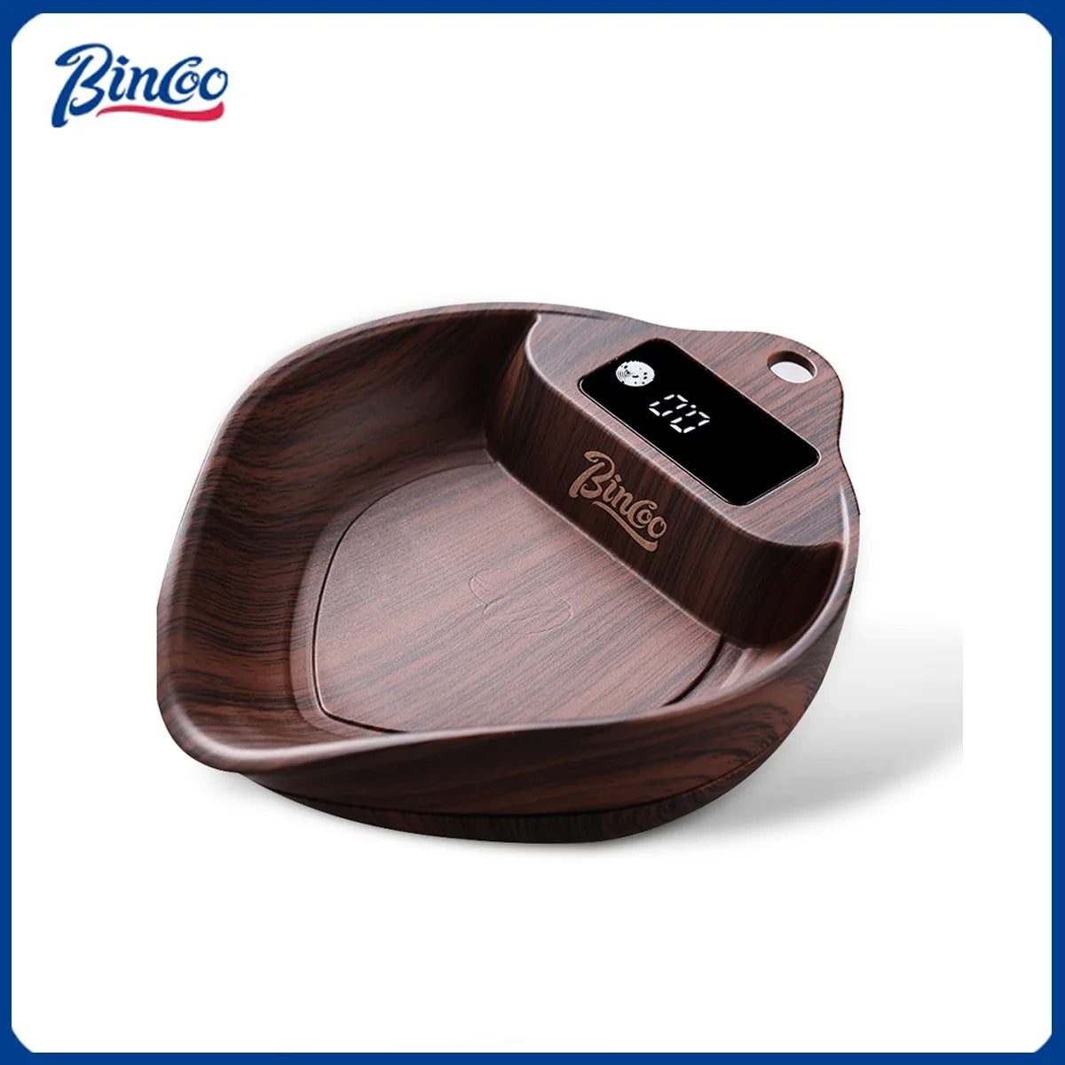 BINCOO Coffee Scale Electronic Bean Measuring Scale ABS Espresso Weighing Display Tray 0.1g/1kg Precise Weighing Barista Tools