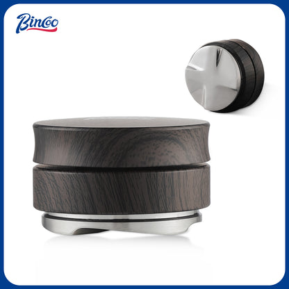 Bincoo GYKF1703 Coffee Distributor 58mm - Espresso Distributor Tool Fits for 58mm,Adjustable Depth 4 Angled Distribution Leveler