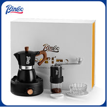 BINCOO Espresso Mocha Pot Gift Set Small Home Coffee Maker Set Birthday Holiday Gift Best