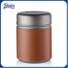 Bincoo Portable Coffee Bean Saver Coffee Powder Sealer Titanium Mini Organizer Storage Jar for Outdoor Traveling 210ML