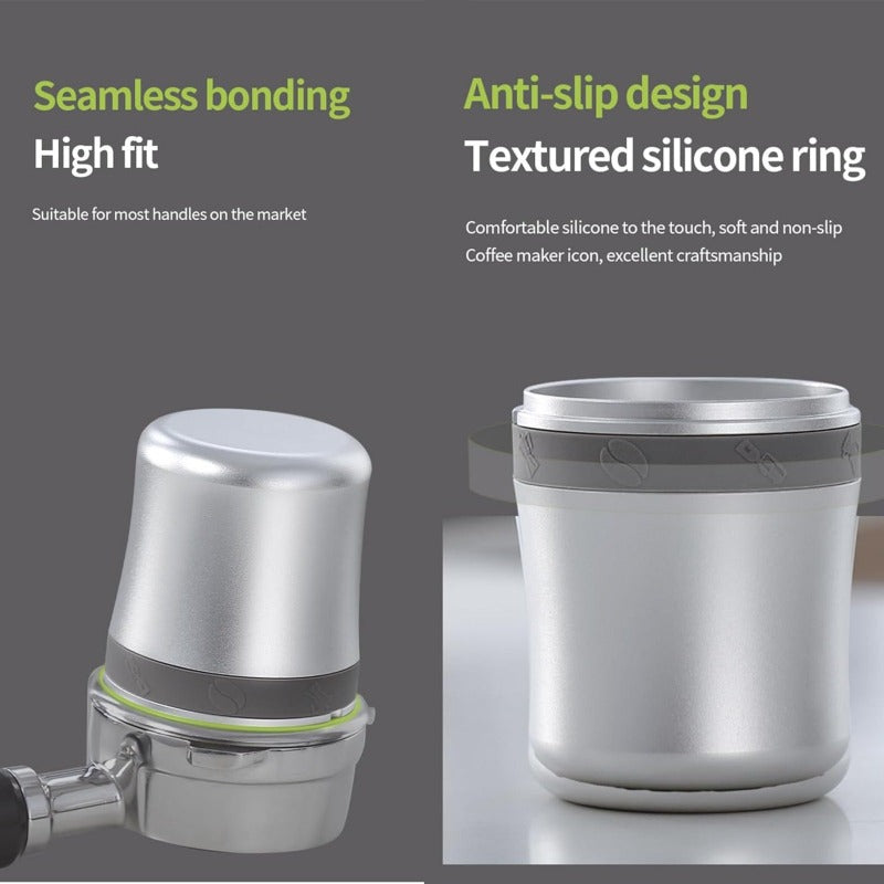 Bincoo GYKF1979 Coffee Dosing Cup - Espresso Coffee Dosing Cup Compatible with 58mm Portafilter - Aluminium Espresso Machine Accessory (58MM)