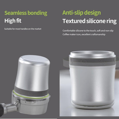 Bincoo GYKF1979 Coffee Dosing Cup - Espresso Coffee Dosing Cup Compatible with 58mm Portafilter - Aluminium Espresso Machine Accessory (58MM)