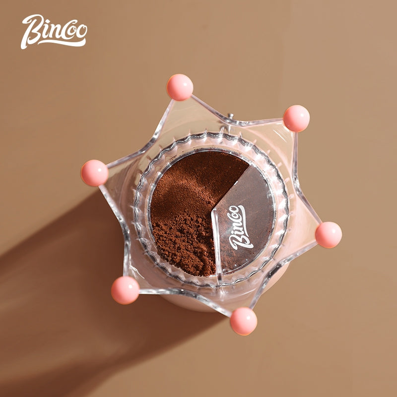 BINCOO Moka Pot Powder Distributor Creative Powder Receiver Moka Pot Powder Filler Coffee Accessories