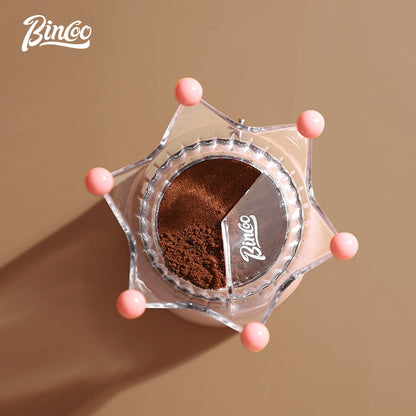 BINCOO Moka Pot Powder Distributor Creative Powder Receiver Moka Pot Powder Filler Coffee Accessories