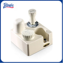 BINCOO Four-hole Coffee Tamping Base Powder Distributor Tamping Hammer Set Coffee Machine Handle Storage Bracket Slag Knocking Bucket Set 51MM/58MM