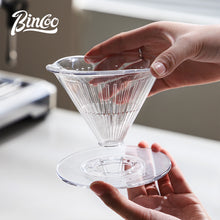 Bincoo GYKF2081 V01/V02 Filter Cup Hand Brewed Coffee Filter Cup Drip Filter Flower Shaped Coffee Dripper Tritan