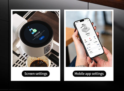 Bincoo S2 Pro Trailblazer Smart Espresso Machine | Touch Screen & Bluetooth App Dual Control Dual Boiler Coffee Brewer