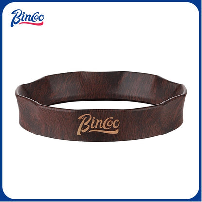 Bincoo Magnetic Coffee Dosing Ring - Petal Shape Anti-Splashing Espresso Powder Funnel, Universal Fit for 51/58mm Portafilters, Multiple Colors Available