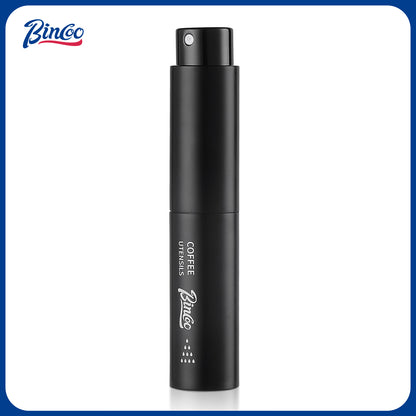 Bincoo GYKF1302 Coffee Spray Bottle - 10ml Capacity Coffee Bean Sprayer, Anti-static Coffee Bean Spritzer, Small and Portable for Travel (Black)