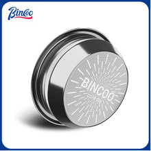 BINCOO Pressure Portafilter Basket Precision Drilled Slow Flow Design Espresso Machine Handle Accessory Boost Extraction Rate 58MM