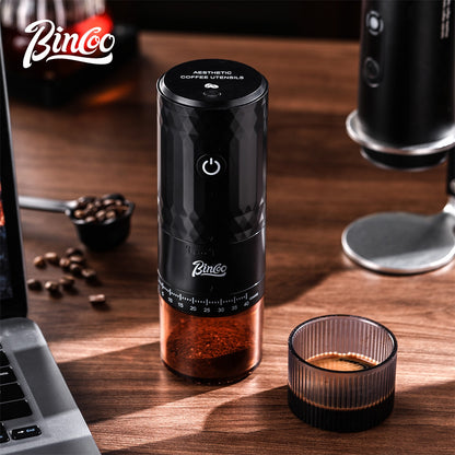 BINCOO BC-DM08 Electric Coffee Grinder Compact Home Coffee Bean Mill Portable Coffee Machine Automatic Bean Grinder