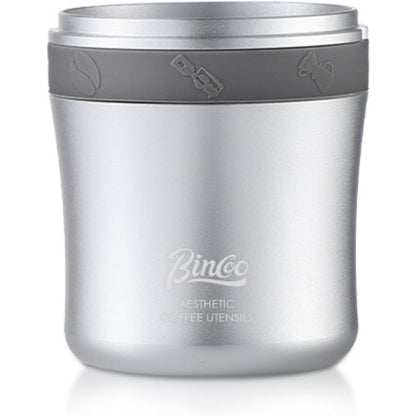 Bincoo GYKF1979 Coffee Dosing Cup - Espresso Coffee Dosing Cup Compatible with 58mm Portafilter - Aluminium Espresso Machine Accessory (58MM)