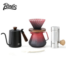 BINCOO 500ml Immersion Dripper Coffee Pot Switch Glass Pour Over Coffee Maker, Coffee Sharing Pot, Hold 1-4 Cups Hot Sell