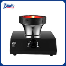 Bincoo 400W Adjustable Infrared Light Wave Coffee Burner, Halogen Siphon Coffee Pot Heater with Knob Temperature Control, Home Barista & Cafe Use