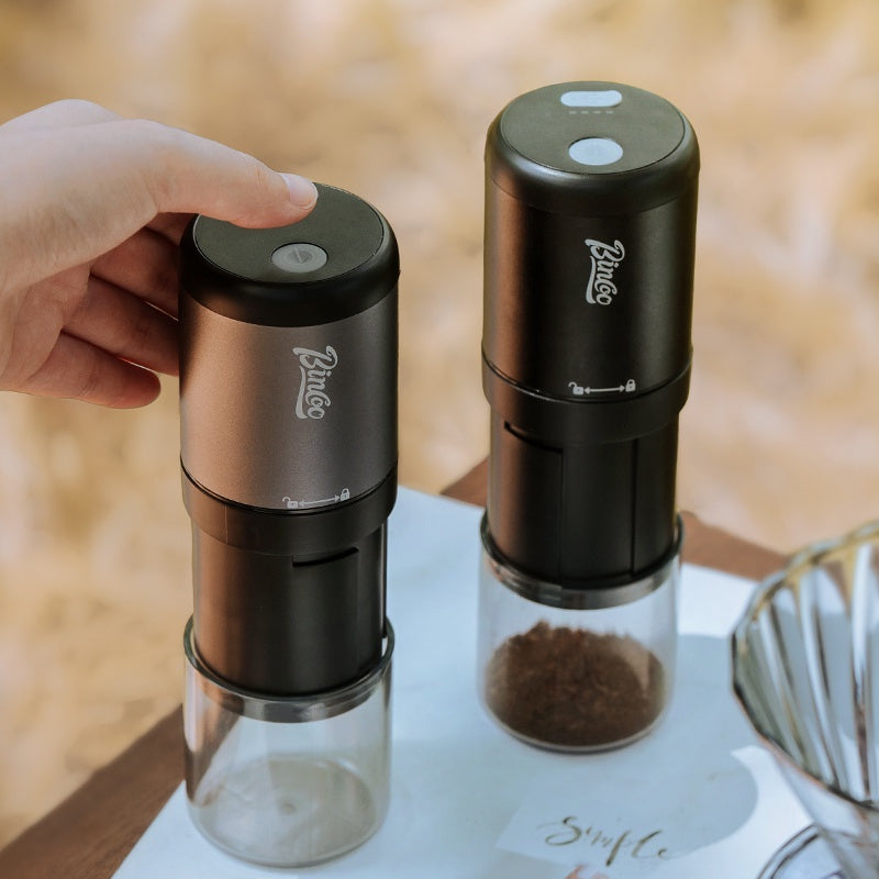 Bincoo Electric Coffee Grinder Portable Coffee Grinder Small Household Coffee Grinder Coffee Machine Steel Core