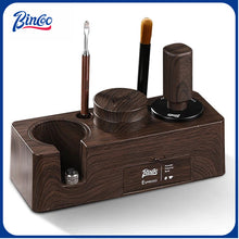BINCOO Coffee Machine Handle Filling Press Base Powder Cloth Set Powder Press Hammer 3 Piece Set Coffee Machine Accessories 51MM/58MM