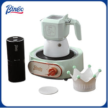 BINCOO Double Valve Moka Pot Macaroon Color Espresso Pot Set Small Household Extraction Coffee Pot Apparatus 2Cups