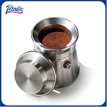 BINCOO Stainless Steel Distribution Tool for Moka Pot Coffee Powder Tamper, Moka Pot Accessories Compatible With Single & Double Valve 2Cups