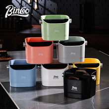 BINCOO Square Coffee Knocker Bucket Household Bar Espresso Storage Tool Box Coffee Grounds Box 1.6L