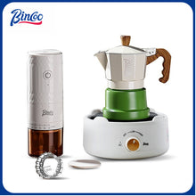 BINCOO DM08 Electric Coffee Grinder with Steel Core Compact Domestic Coffee Bean Mill Portable Coffee Bean Grinder