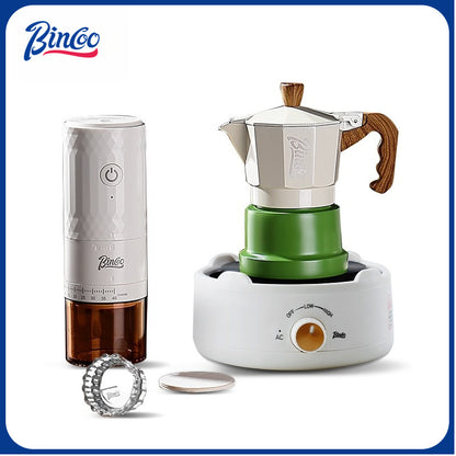 BINCOO DM08 Electric Coffee Grinder with Steel Core Compact Domestic Coffee Bean Mill Portable Coffee Bean Grinder