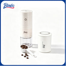 BINCOO Coffee Bean Sealed Can with Electric Coffee Grinder Set One-way Exhaust Vacuum Storage Container
