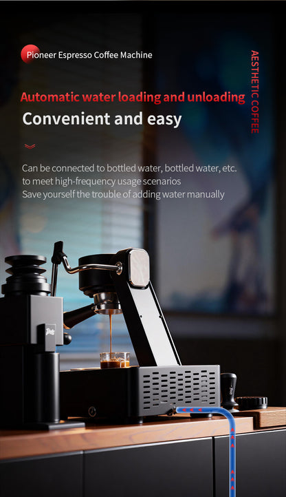 Bincoo S2 Pro Trailblazer Smart Espresso Machine | Touch Screen & Bluetooth App Dual Control Dual Boiler Coffee Brewer