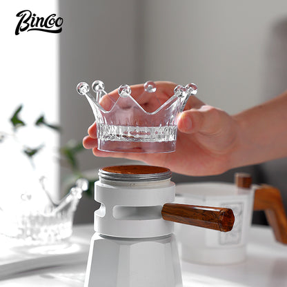 Bincoo Crown Mocha Pot Dosing Funnel Cloth Powder Special Coffee Mocha Pot Filler Household Powder Receiver